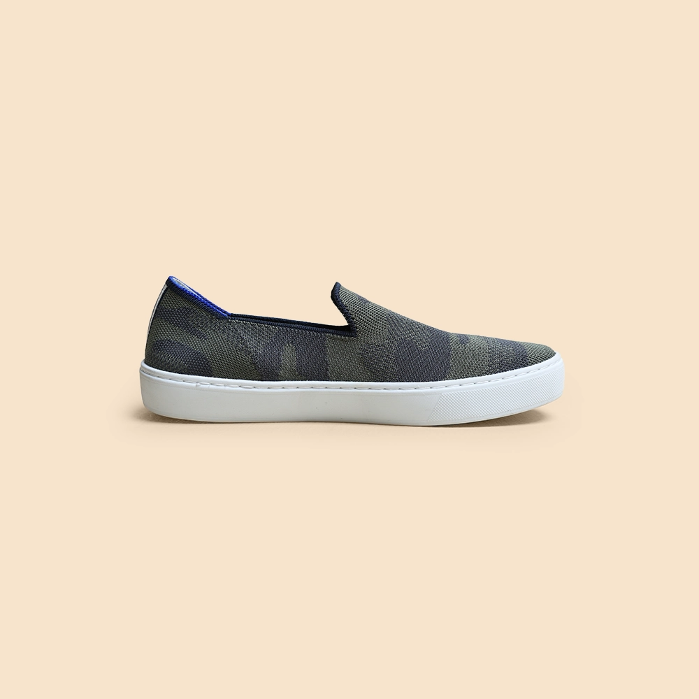 Rothy - Women - Slip On Sneaker - Sage Camo Rothy New Launch shoe designs