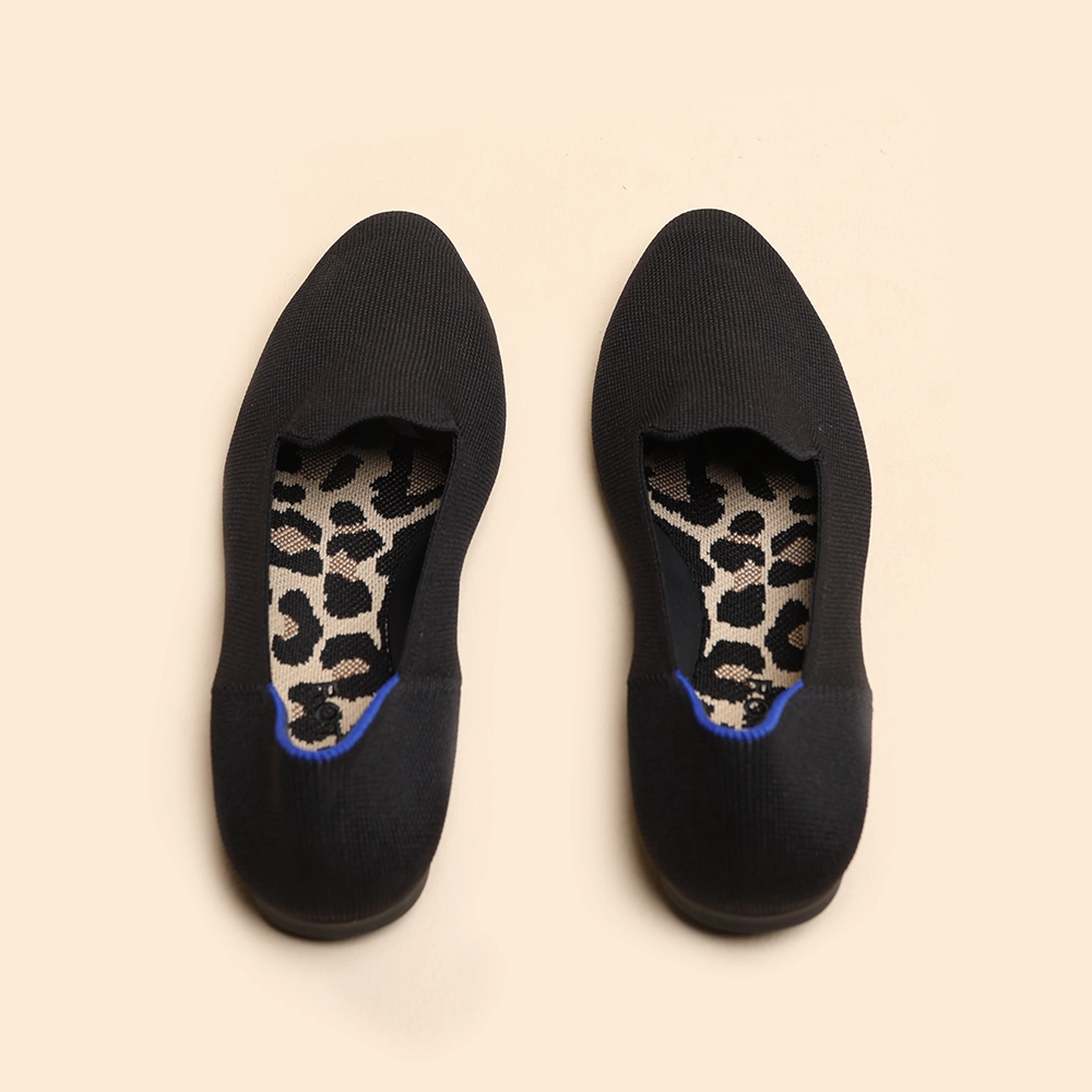 Rothy - Women - The Almond  Loafer - Black Rothy New Launch innovative shoe styles