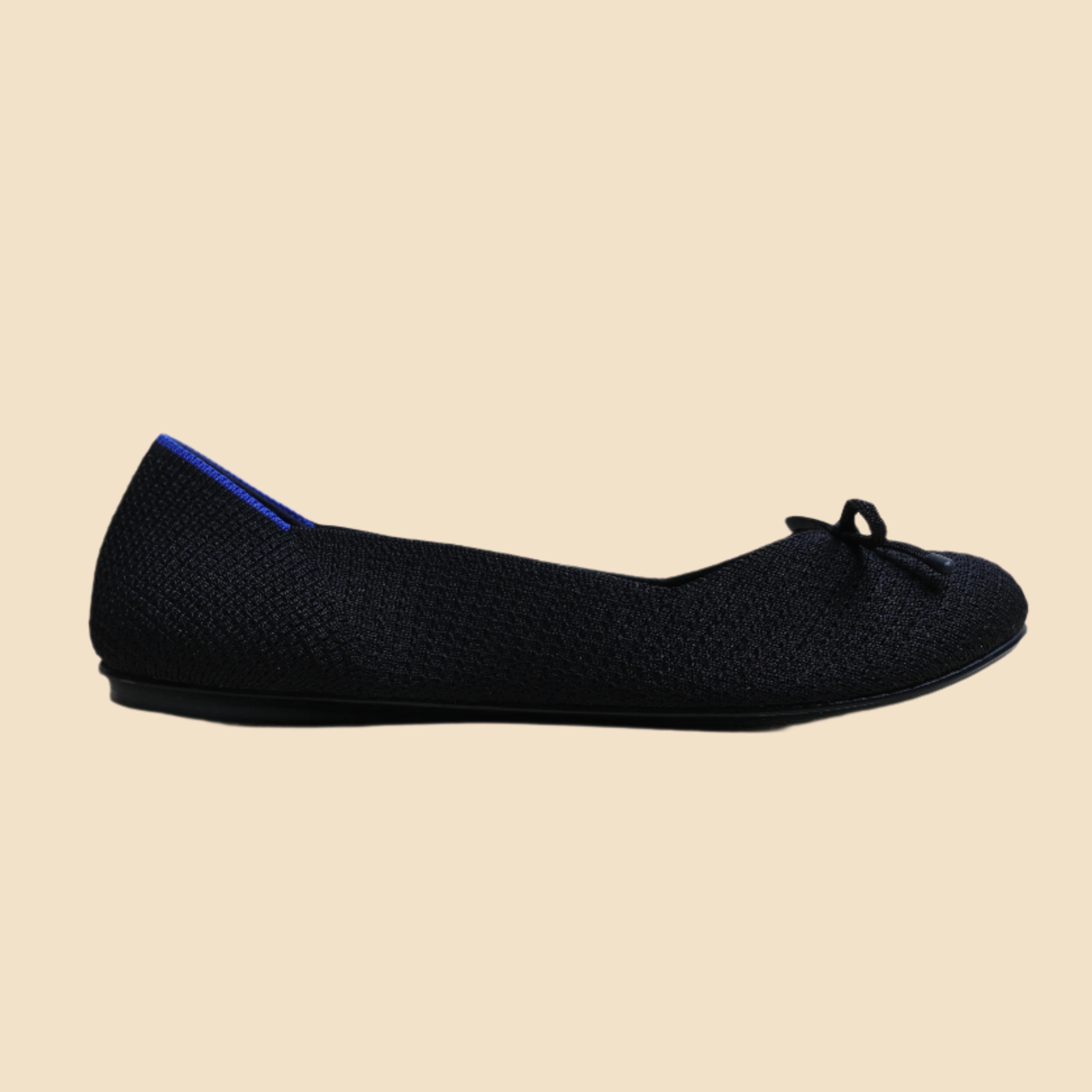 Rothy - Women - The Ballet Flat- Black Rothy New Launch shoe designs