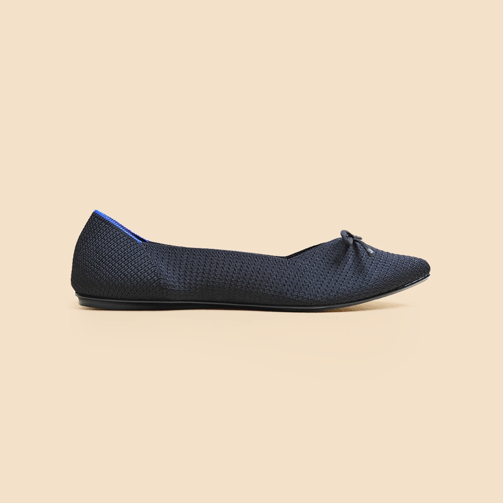Rothy - Women - The Ballet Point - Black Rothy New Launch shoe designs