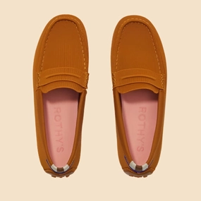 Rothy -  Women - The Driver Loafers - Amber Rothy New Launch innovative shoe styles