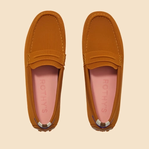 Rothy -  Women - The Driver Loafers - Amber Rothy New Launch innovative shoe styles