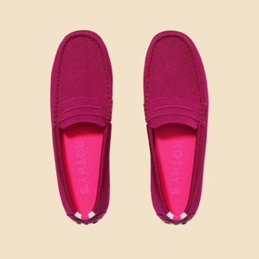 Rothy -  Women - The Driver Loafers - Pink Rothy New Launch innovative shoe styles