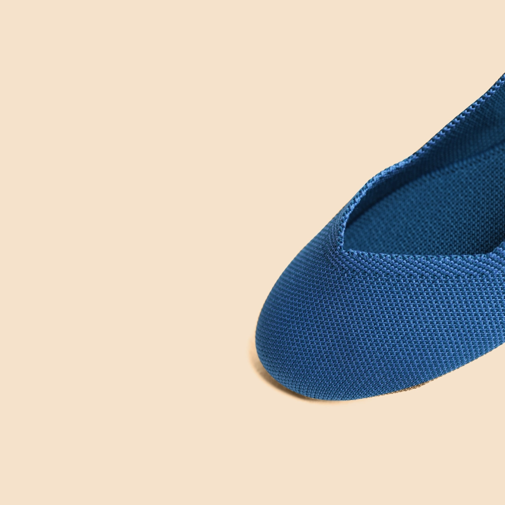 Rothy - Women - The Flat - Blue Rothy New Launch shoe designs