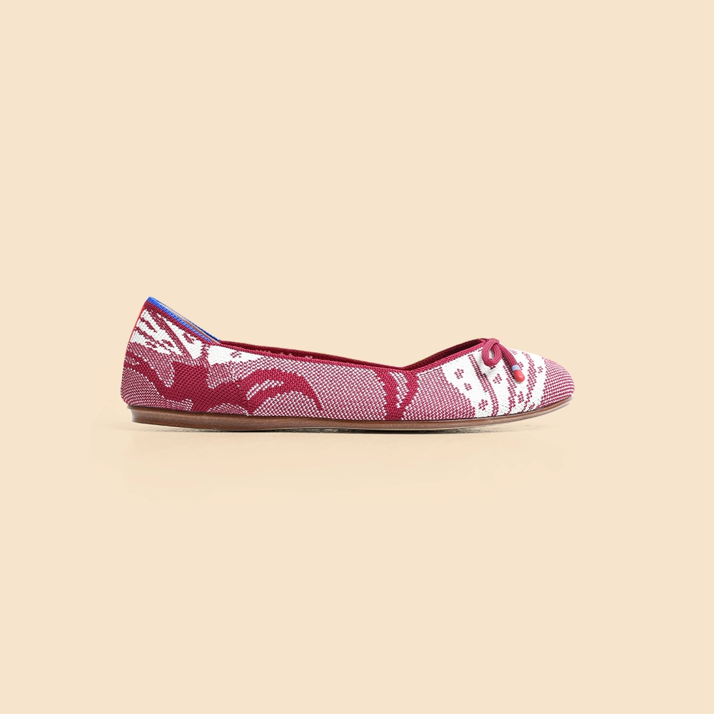 Rothy - Women - The Flat - Botanical Bow Rothy New Launch shoe designs
