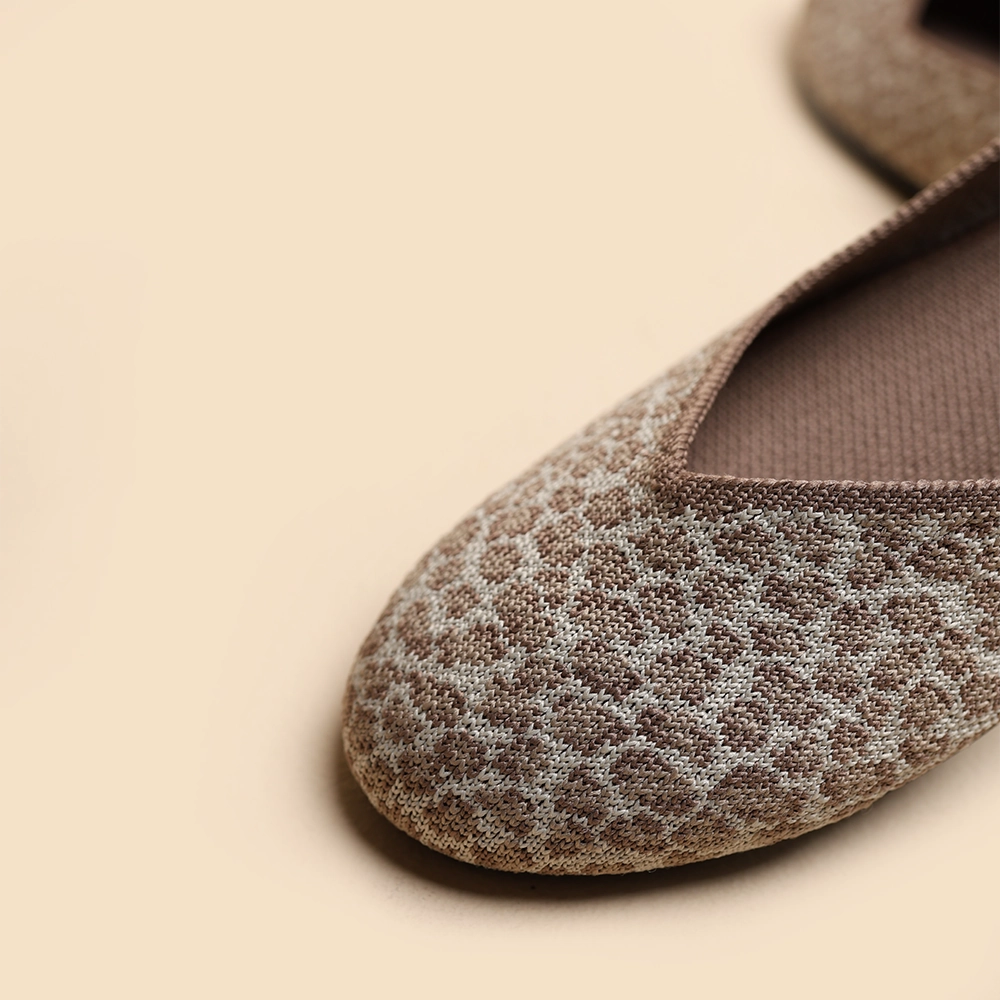 Rothy - Women - The Flat - Brown Rothy New Launch innovative shoe styles