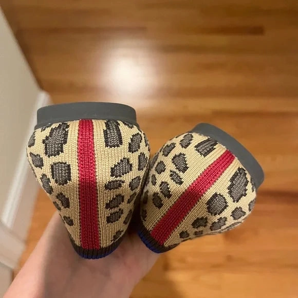 Rothy - Women - The Flat - Cheetah Rothy New Launch shoe designs