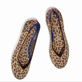 Rothy - Women - The Flat - Cheetah Rothy New Launch innovative shoe styles