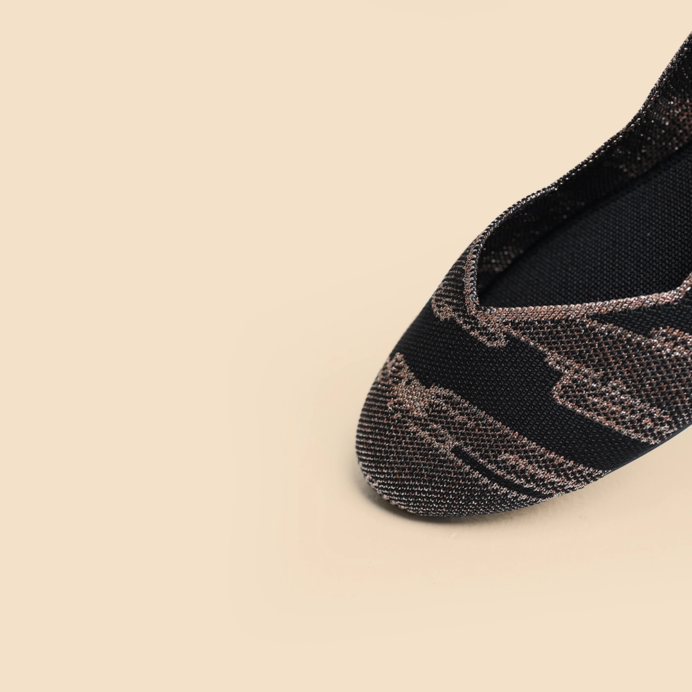 Rothy - Women - The Flat - Golden Shimmer Rothy New Launch shoe designs