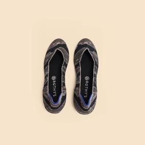Rothy - Women - The Flat - Golden Shimmer Rothy New Launch innovative shoe styles