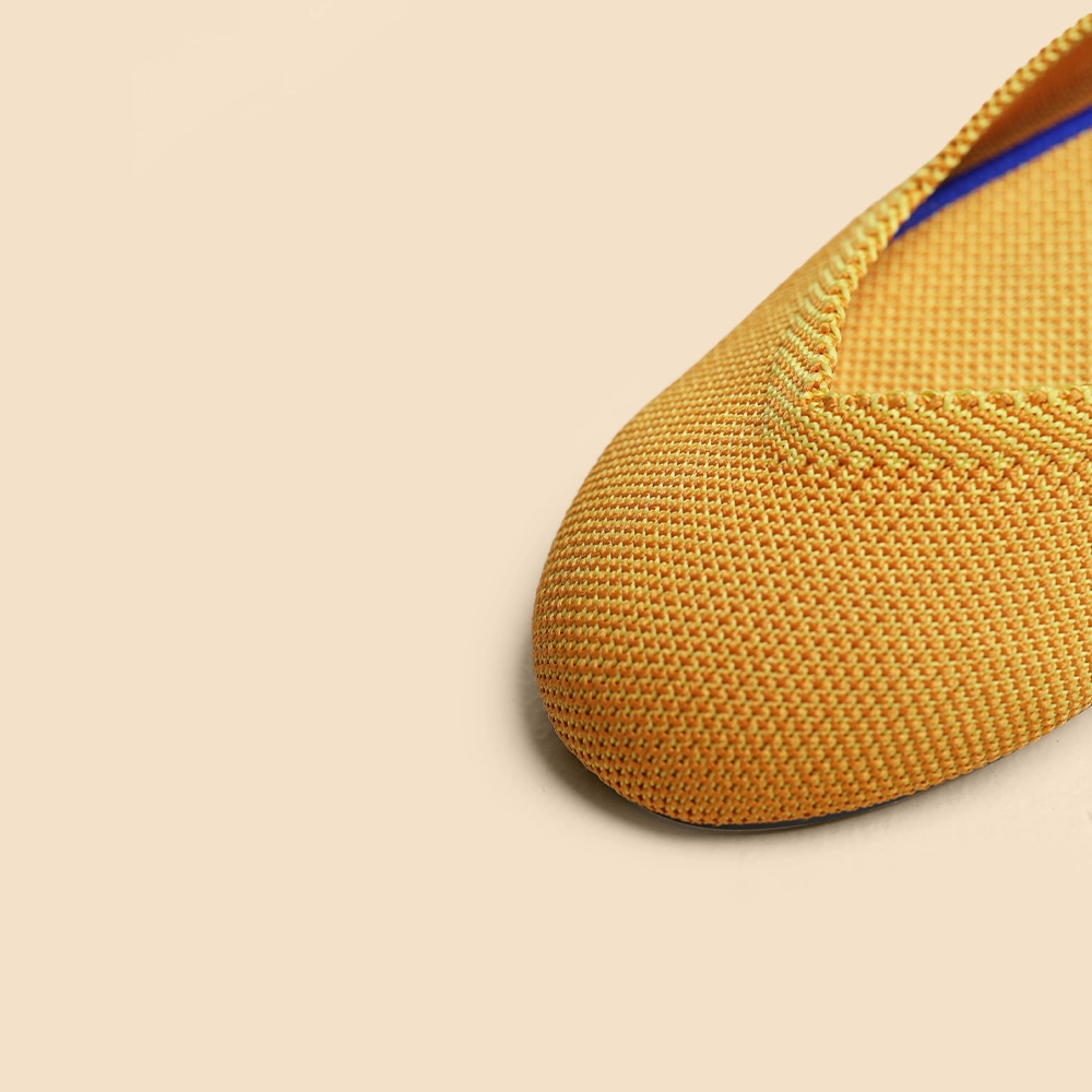 Rothy - Women - The Flat - Goldenrod Rothy New Launch shoe designs