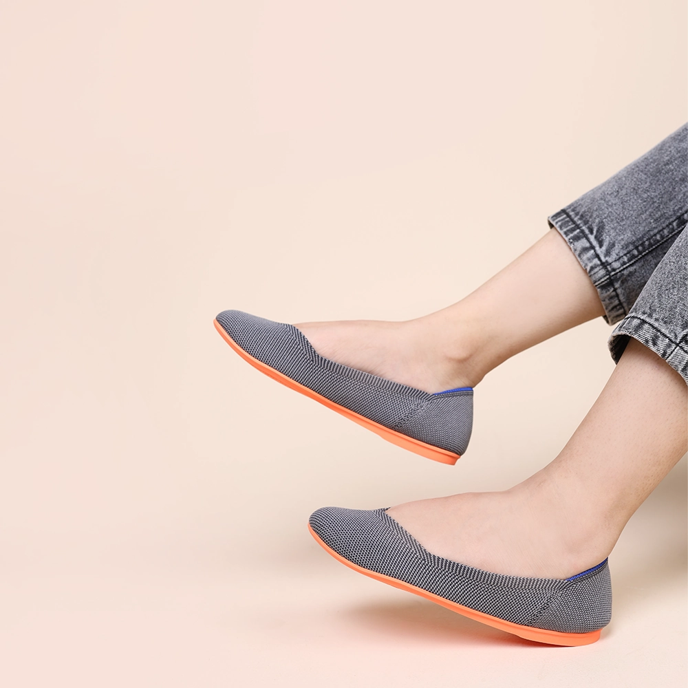 Rothy - Women - The Flat - Gray Rothy New Launch shoe designs