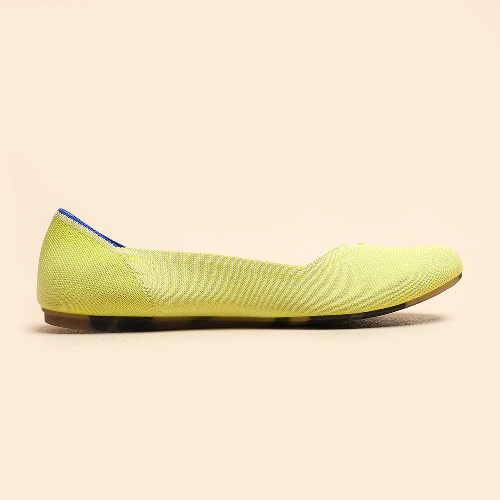 Rothy - Women - The Flat - Green Rothy New Launch shoe designs