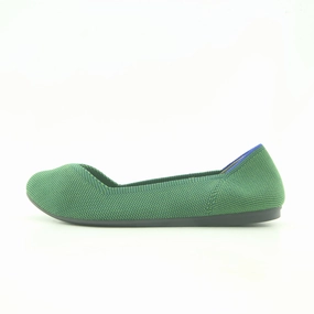 Rothy - Women - The Flat - Green Rothy New Launch innovative shoe styles