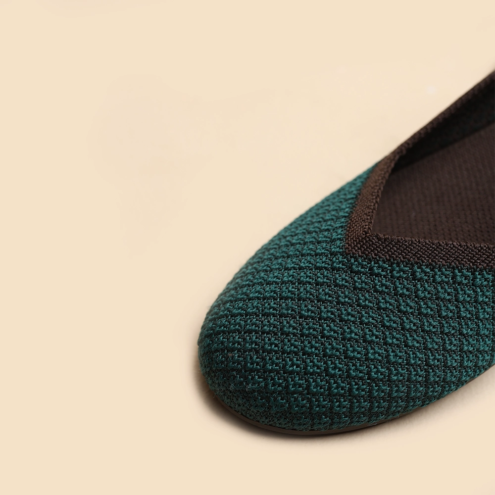Rothy - Women - The Flat - Green Rothy New Launch shoe designs