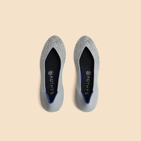 Rothy - Women - The Flat - Knite White Rothy New Launch innovative shoe styles