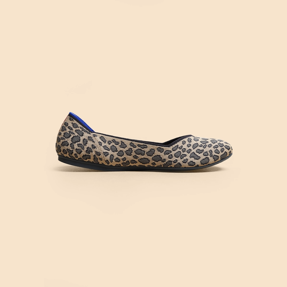 Rothy - Women - The Flat - Leopard Rothy New Launch shoe designs