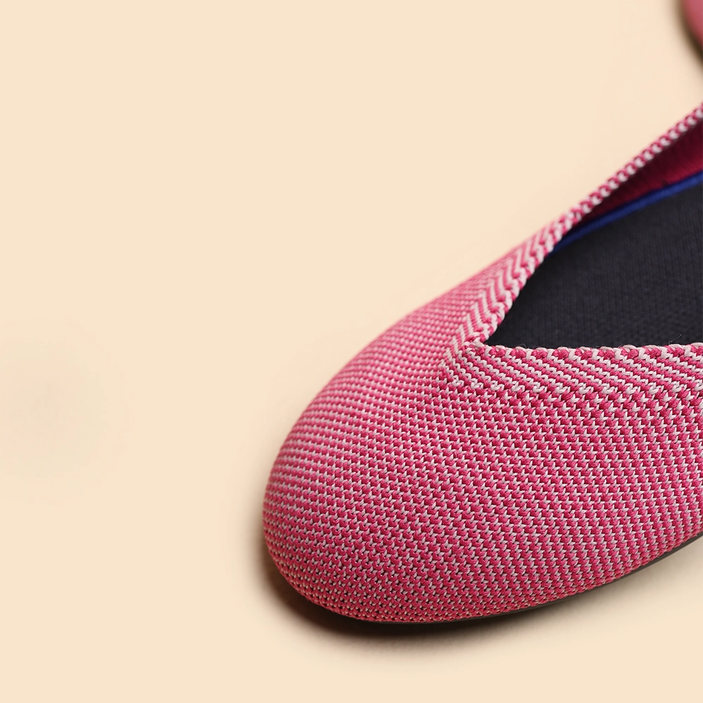 Rothy - Women - The Flat - Pink Rothy New Launch shoe designs