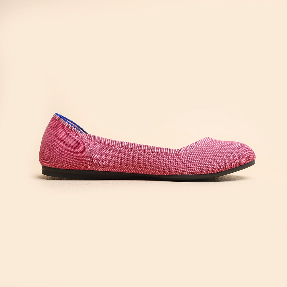 Rothy - Women - The Flat - Pink Rothy New Launch shoe designs