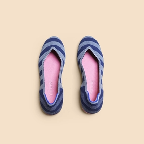 Rothy - Women - The Flat - Rivirera (Pink Sole) Rothy New Launch innovative shoe styles