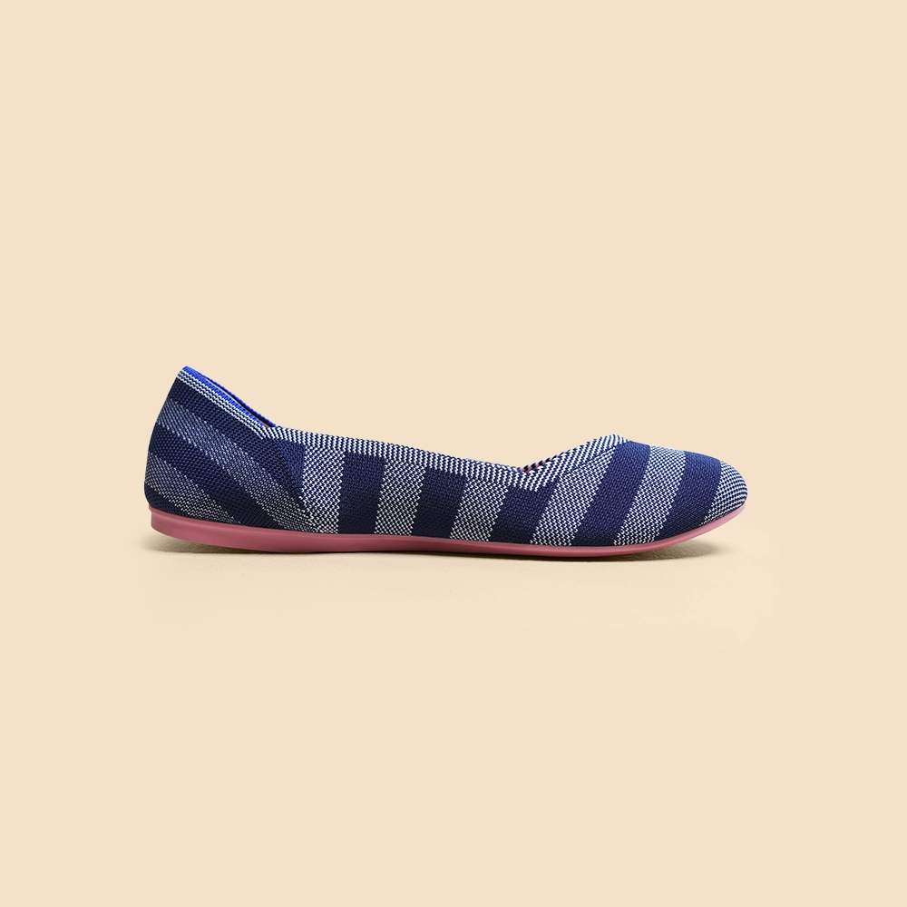 Rothy - Women - The Flat - Rivirera (Pink Sole) Rothy New Launch shoe designs