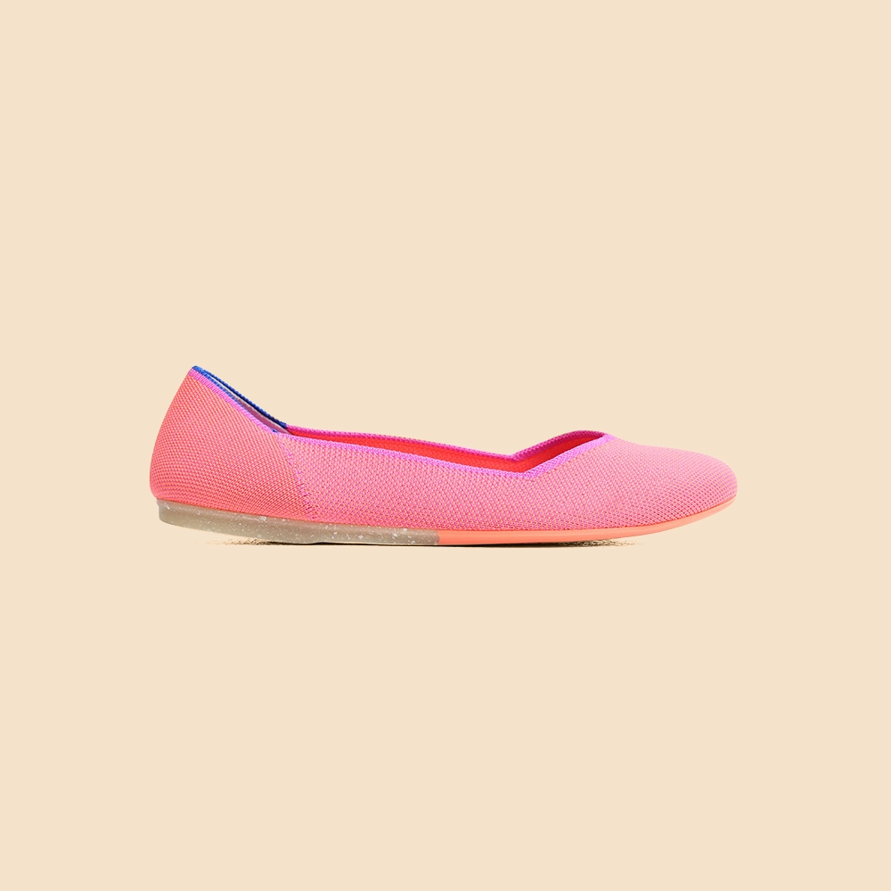 Rothy - Women - The Flat - Topical Pink Rothy New Launch shoe designs