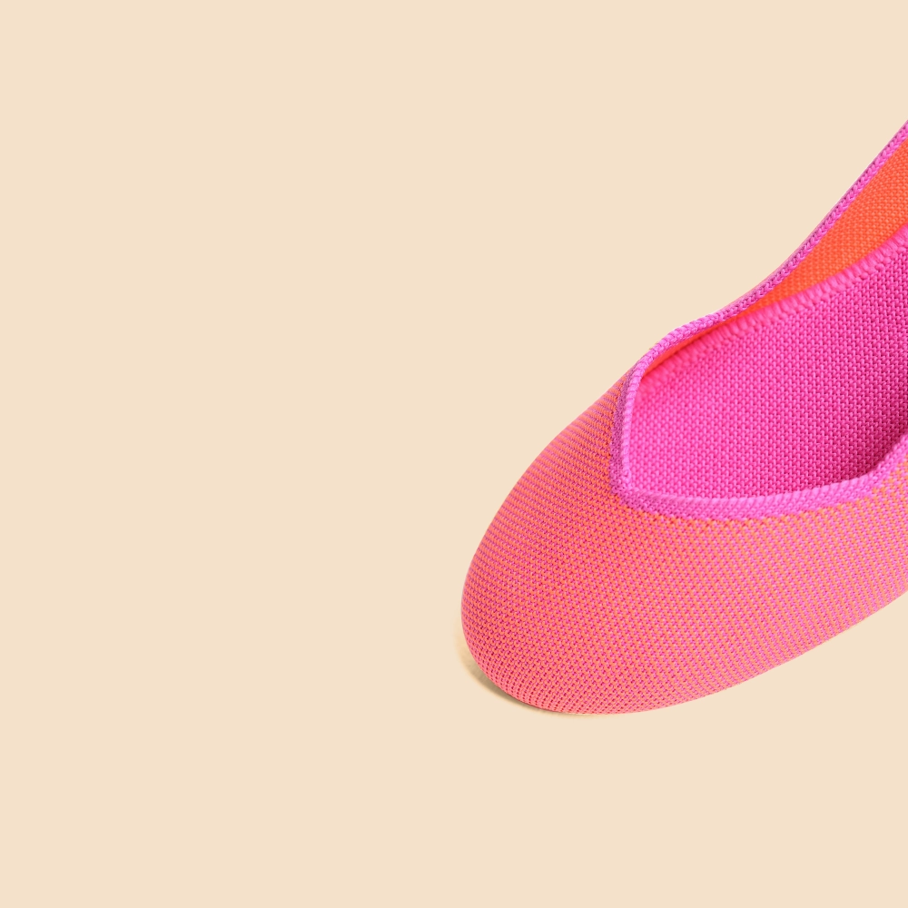 Rothy - Women - The Flat - Topical Pink Rothy New Launch shoe designs