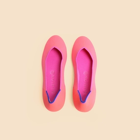 Rothy - Women - The Flat - Topical Pink Rothy New Launch innovative shoe styles