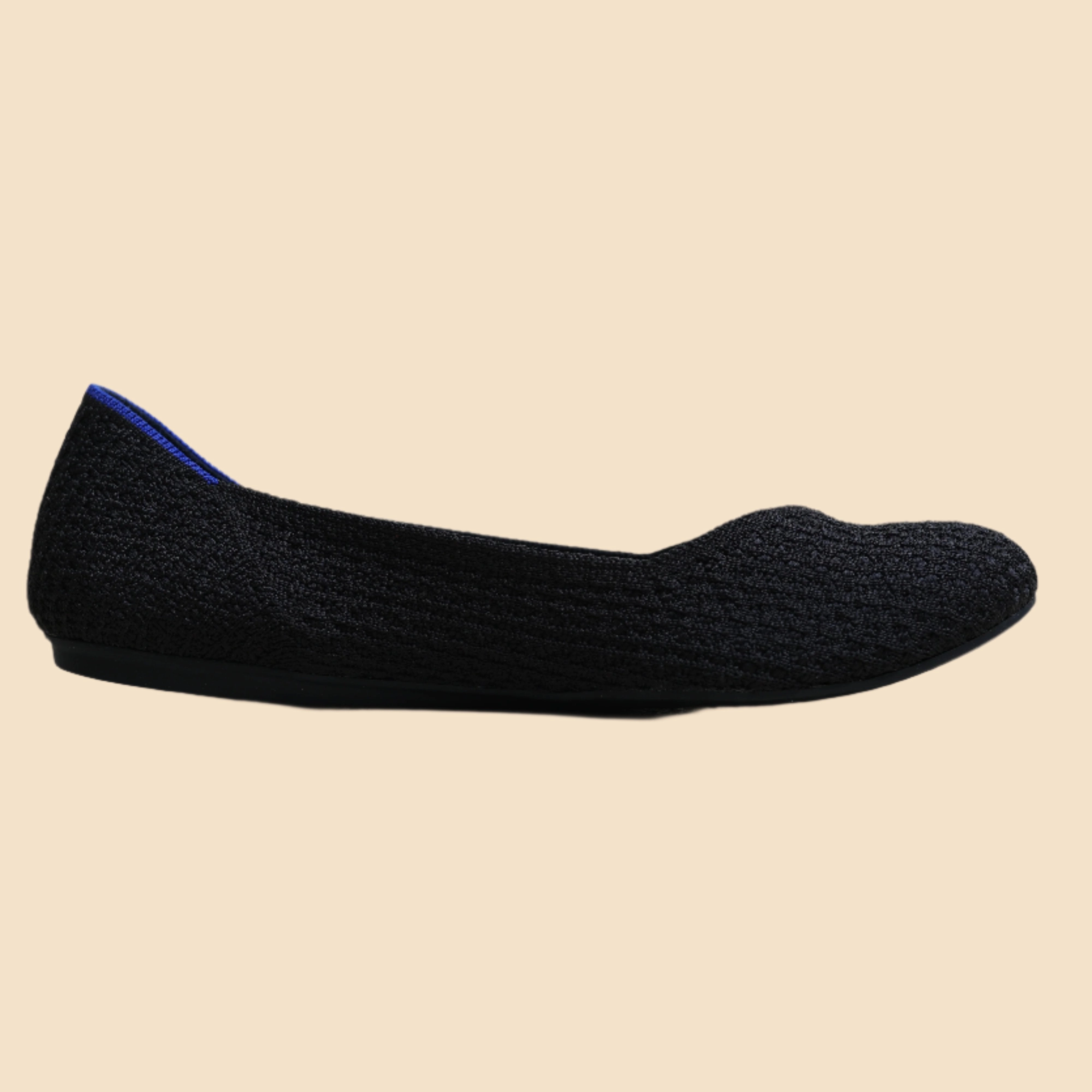 Rothy - Women - The Flat- Black Rothy New Launch shoe designs