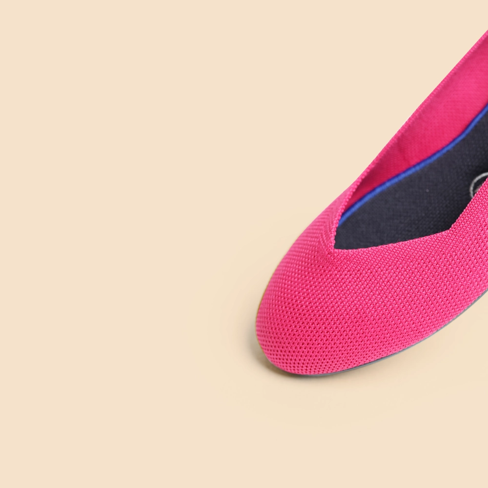 Rothy - Women - The Flat -Hot Pink Marina Rothy New Launch shoe designs