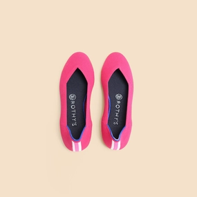 Rothy - Women - The Flat -Hot Pink Marina Rothy New Launch innovative shoe styles