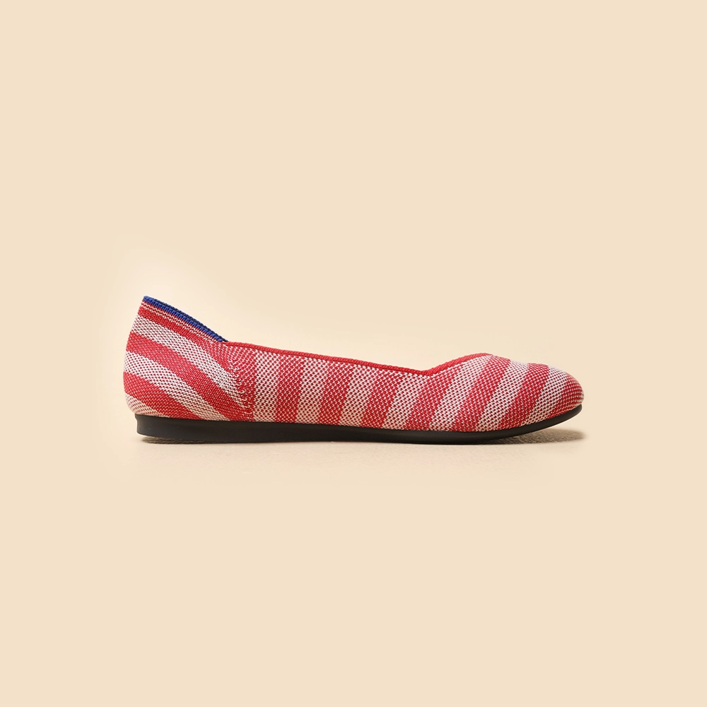 Rothy - Women - The Flat- Pink Rothy New Launch shoe designs