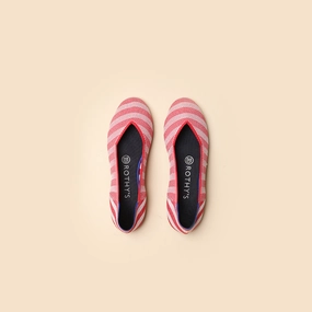 Rothy - Women - The Flat- Pink Rothy New Launch innovative shoe styles