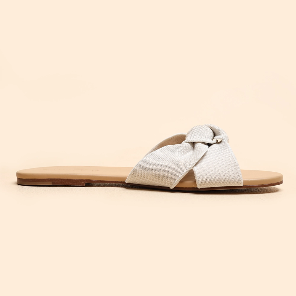 Rothy - Women - The Knot Sandals-  White Rothy New Launch shoe designs