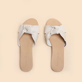 Rothy - Women - The Knot Sandals-  White Rothy New Launch innovative shoe styles