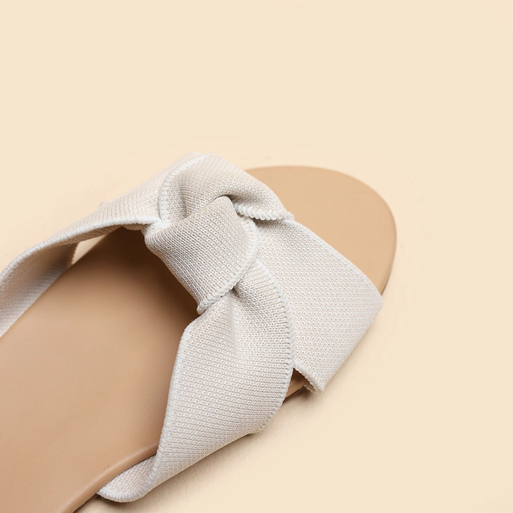 Rothy - Women - The Knot Sandals-  White Rothy New Launch shoe designs