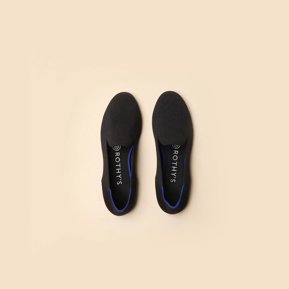 Rothy - Women - The Loafer - Black Solid Rothy New Launch innovative shoe styles