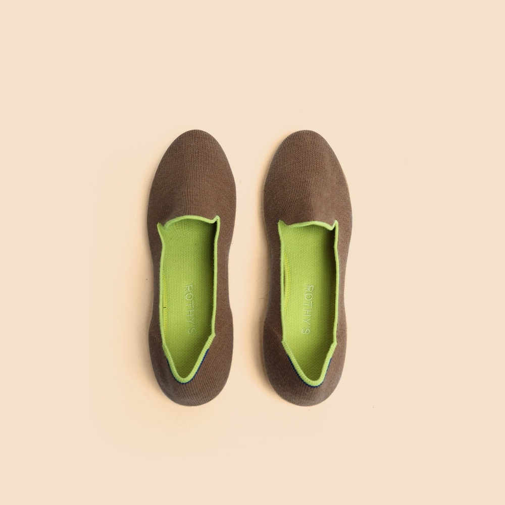 Rothy - Women - The Loafer - Clove Beige Rothy New Launch innovative shoe styles