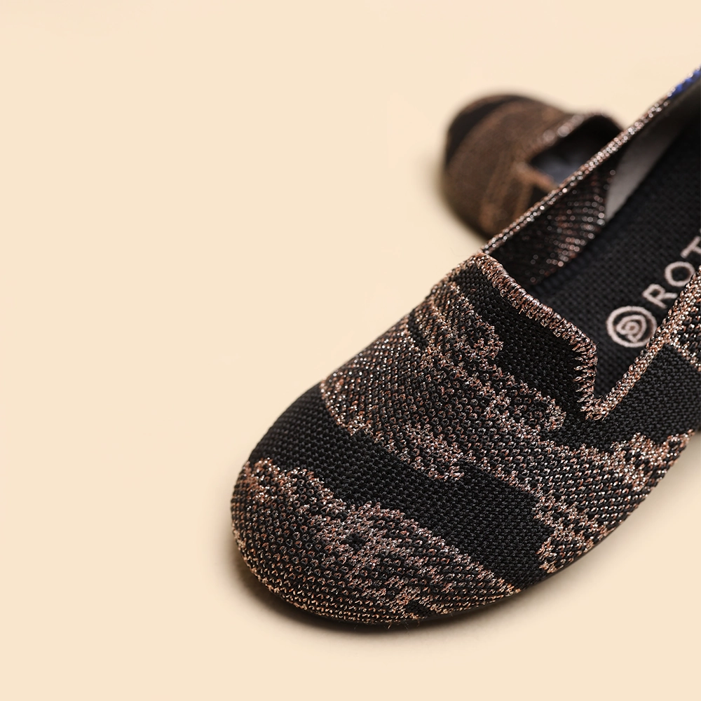 Rothy - Women - The Loafer - Golden Shimmer Rothy New Launch shoe designs