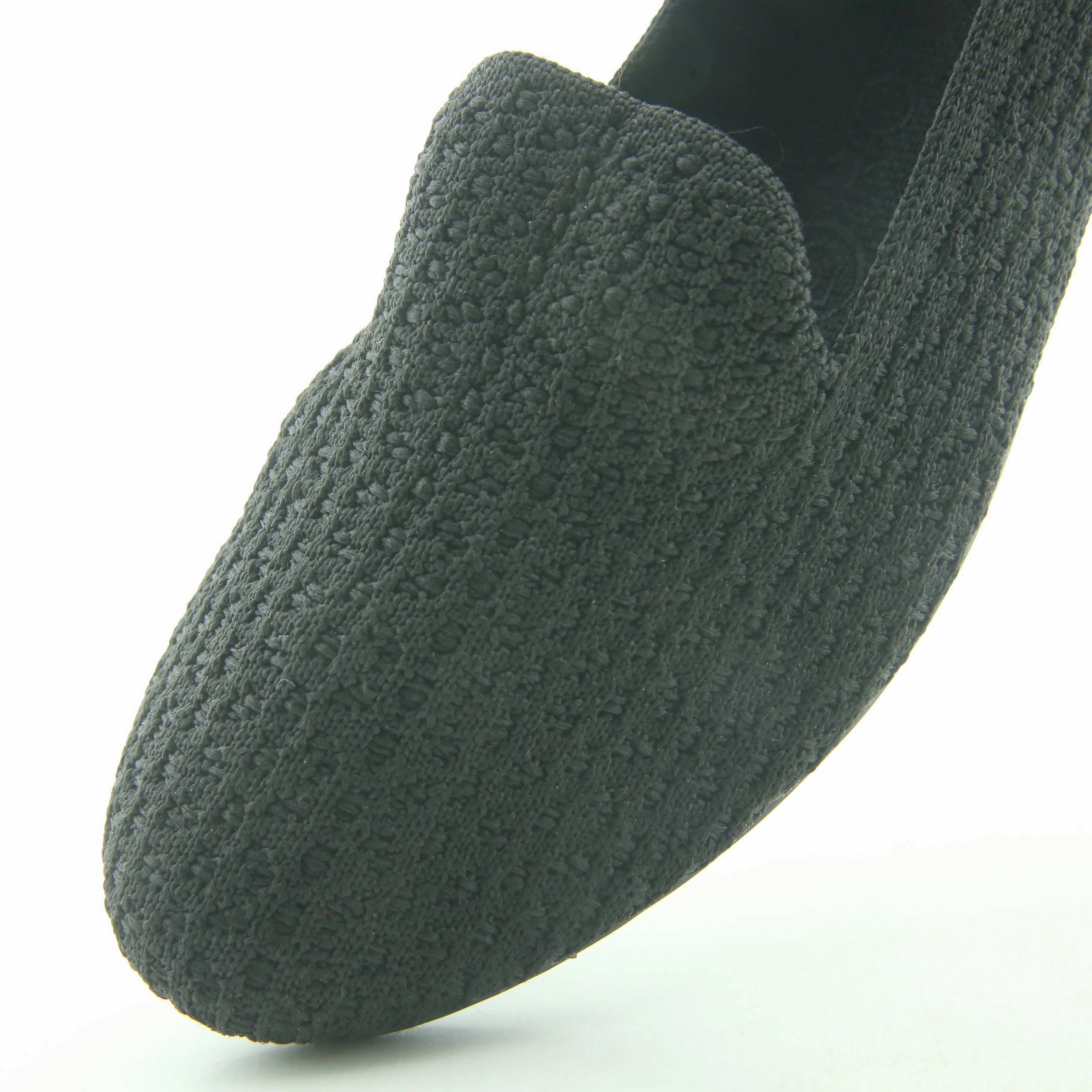 Rothy - Women - The Loafer - Honeycomb Knit Black Rothy New Launch shoe designs