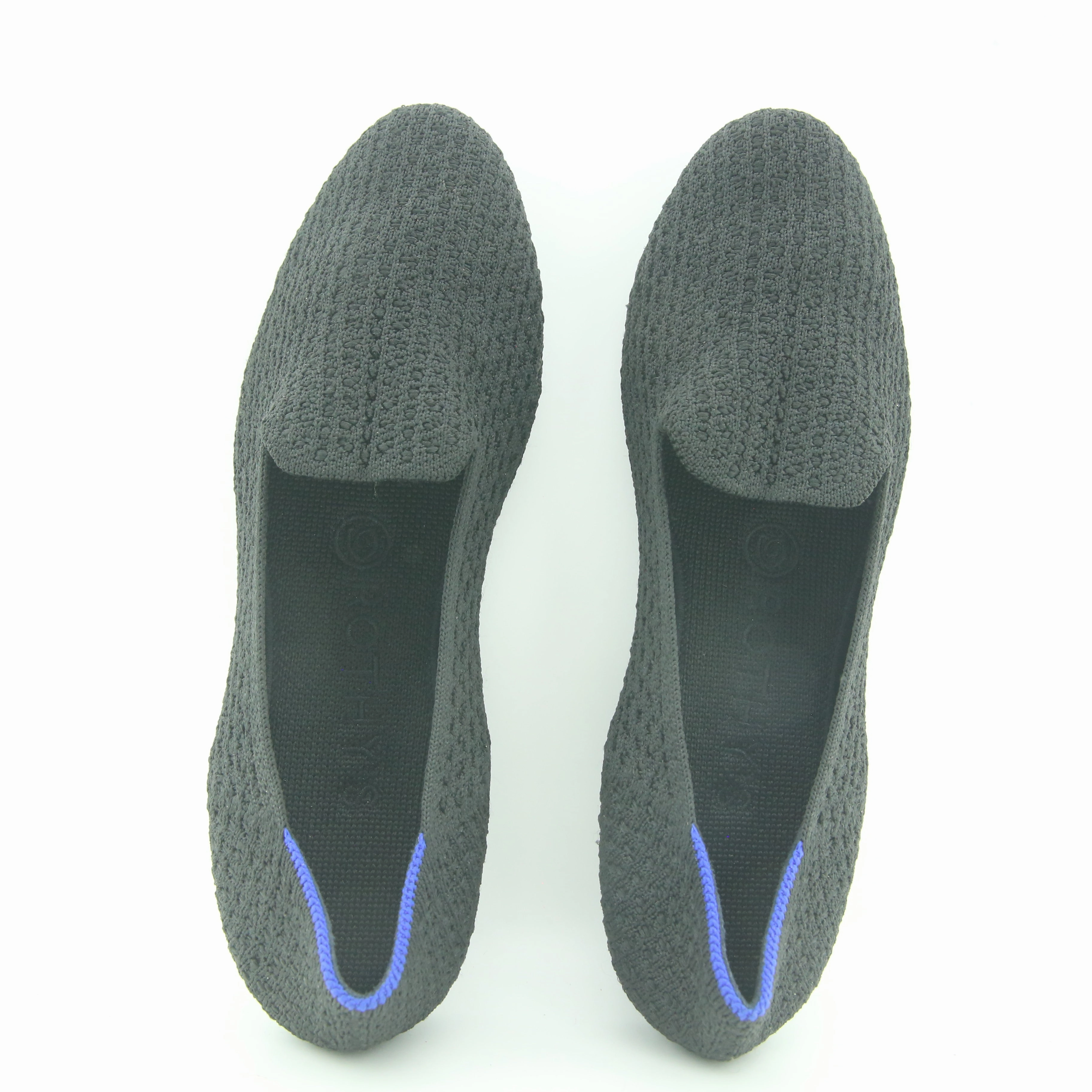 Rothy - Women - The Loafer - Honeycomb Knit Black Rothy New Launch innovative shoe styles