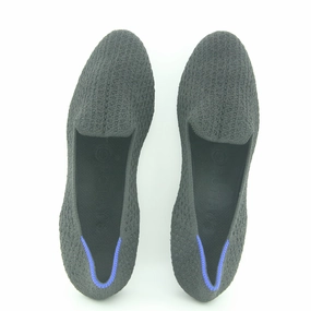 Rothy - Women - The Loafer - Honeycomb Knit Black Rothy New Launch innovative shoe styles