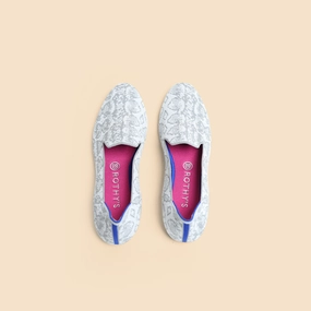 Rothy - Women - The Loafer - Ivory Grey Snake Rothy New Launch innovative shoe styles