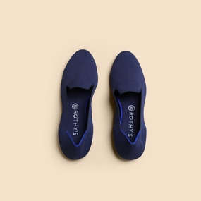 Rothy - Women - The Loafer - Navy Rothy New Launch innovative shoe styles