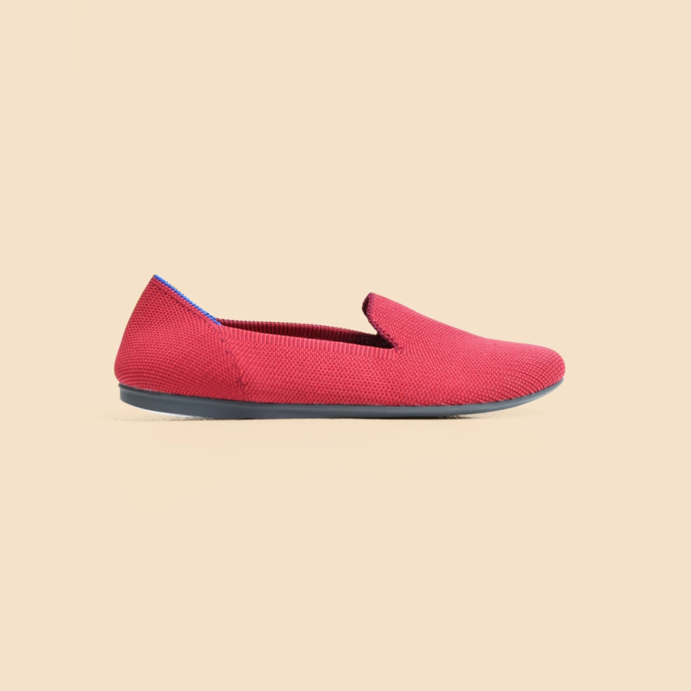 Rothy - Women - The Loafer - Red Rothy New Launch shoe designs