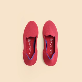 Rothy - Women - The Loafer - Red Rothy New Launch innovative shoe styles