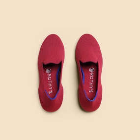 Rothy - Women - The Loafer - Red Rothy New Launch innovative shoe styles