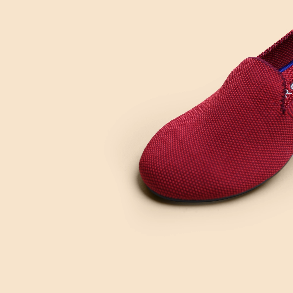 Rothy - Women - The Loafer - Red Rothy New Launch shoe designs