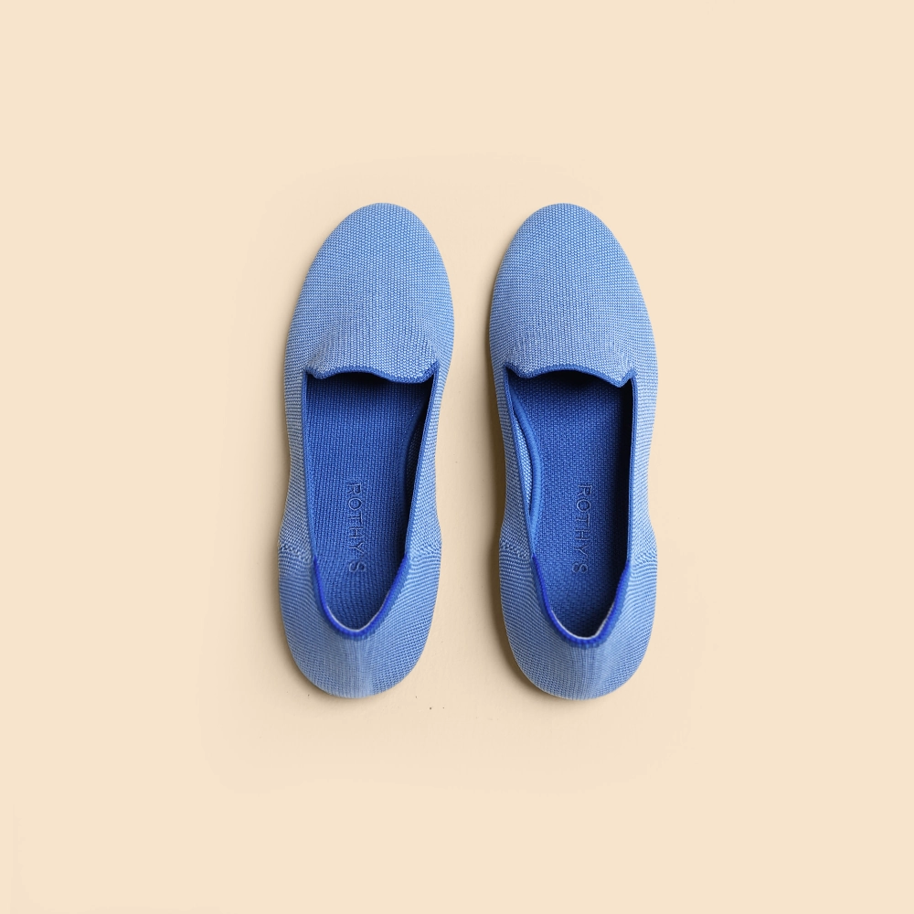 Rothy - Women - The Loafer - Tide Pool Blue Rothy New Launch innovative shoe styles