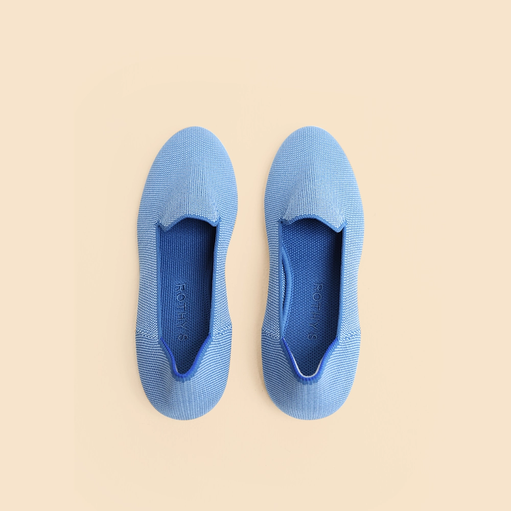 Rothy - Women - The Loafer - Tide Pool Blue Rothy New Launch innovative shoe styles